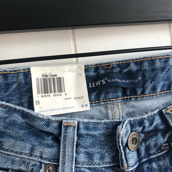 NWT Levi’s Made & Crafted Slim Crop Jeans - Picture 3 of 5